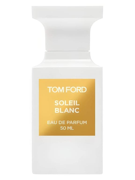 Tom Ford Soleil Blanc perfume bottle - luxury fragrance