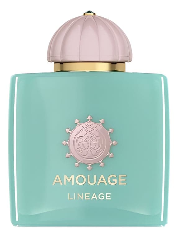 Amouage Lineage perfume bottle - luxury fragrance