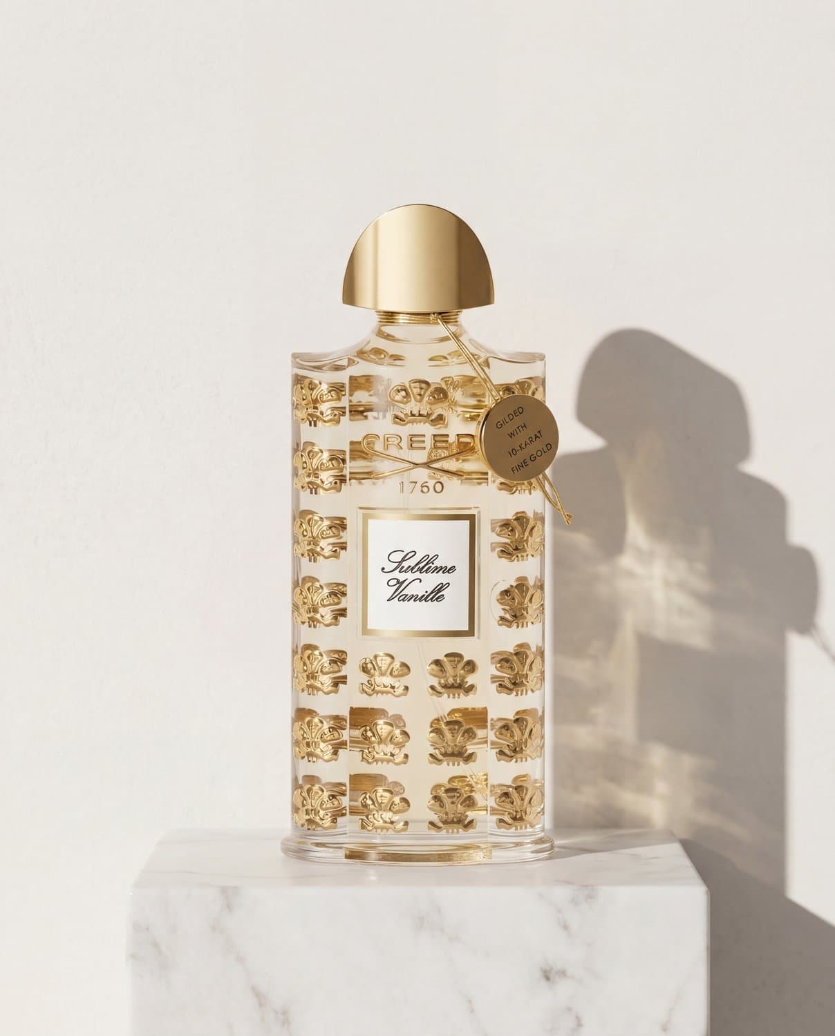 Sublime Vanille by Creed - Marble Product Shot January 2026 Fragrance