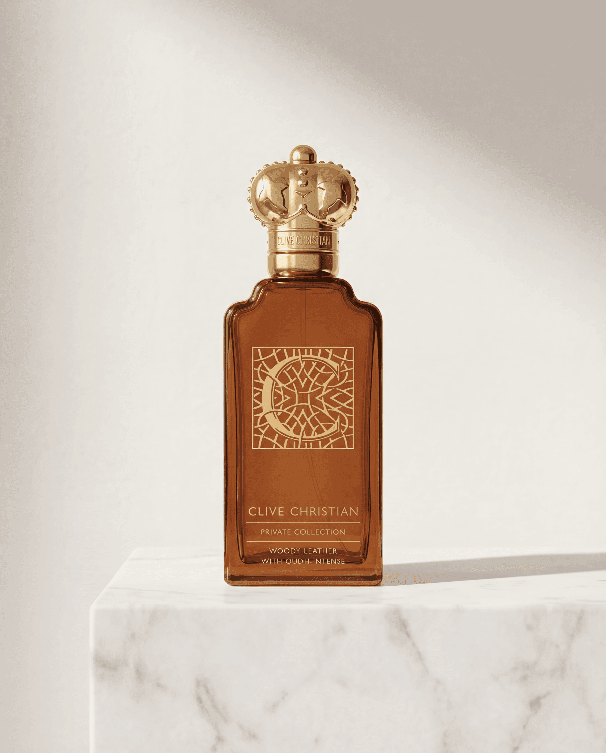 C Woody Leather by Clive Christian - Marble Product Shot January 2026 Fragrance