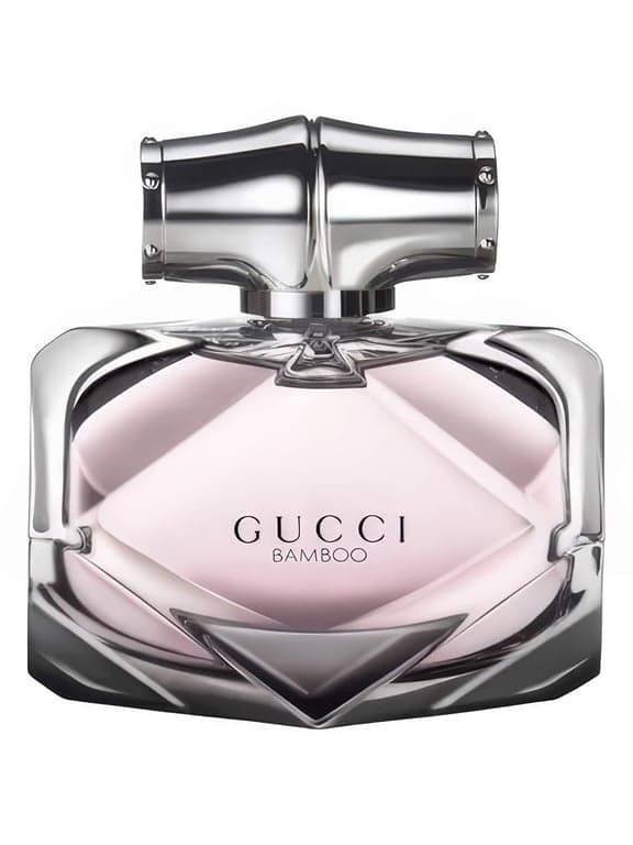 Gucci Gucci Bamboo perfume bottle – blurred decorative background