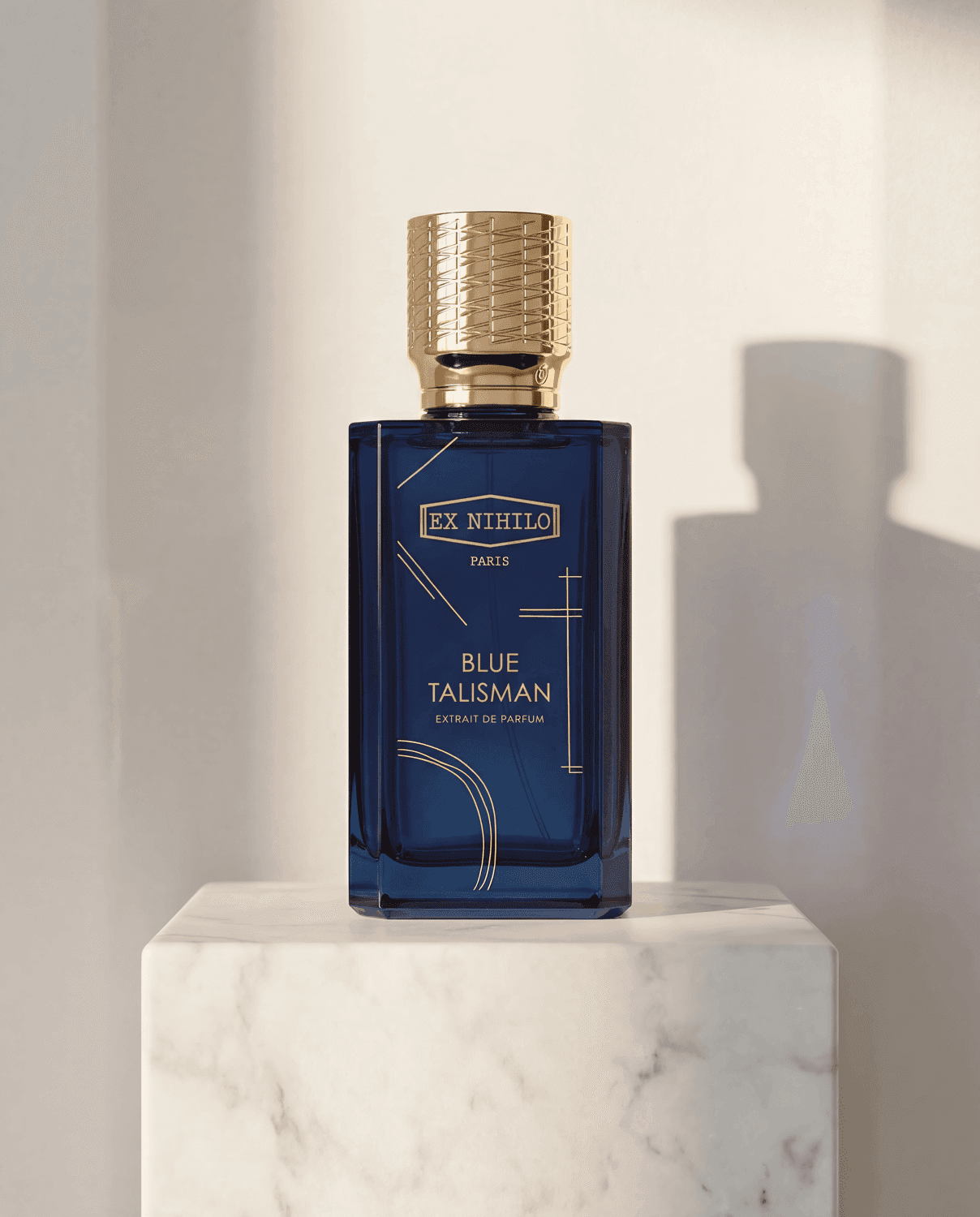 Blue Talisman Extrait de Parfum by Ex Nihilo - Marble Product Shot January 2026 Fragrance