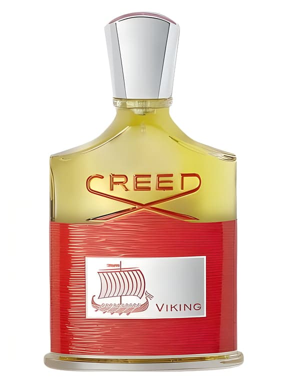 Creed Viking perfume bottle - luxury fragrance