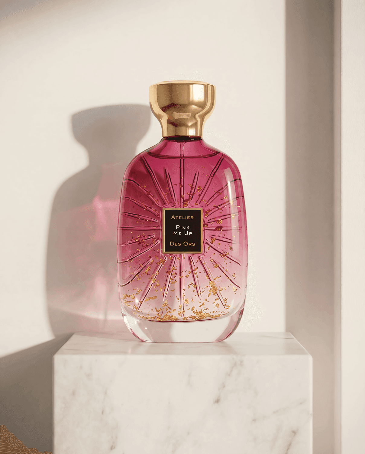 Pink Me Up by Atelier des Ors - Marble Product Shot January 2026 Fragrance