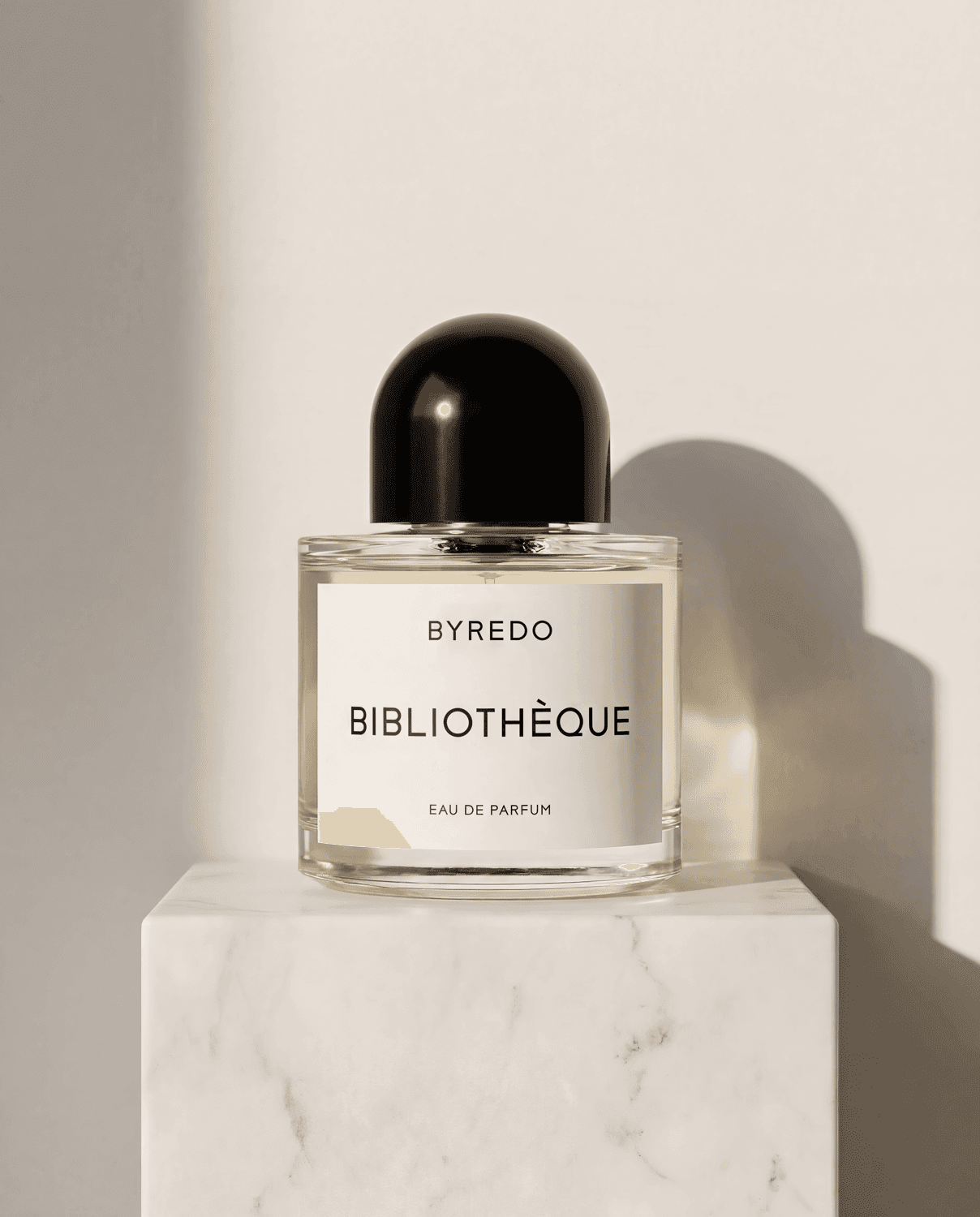 Bibliothèque by Byredo - Marble Product Shot January 2026 Fragrance