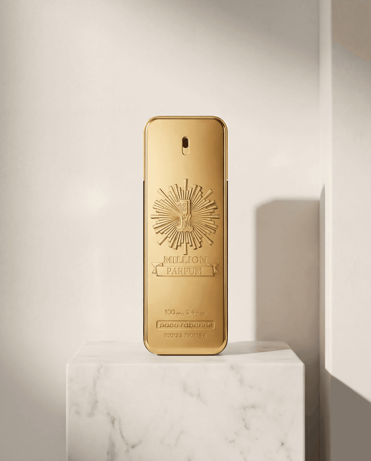1 Million Parfum by Rabanne - Marble Product Shot January 2026 Fragrance