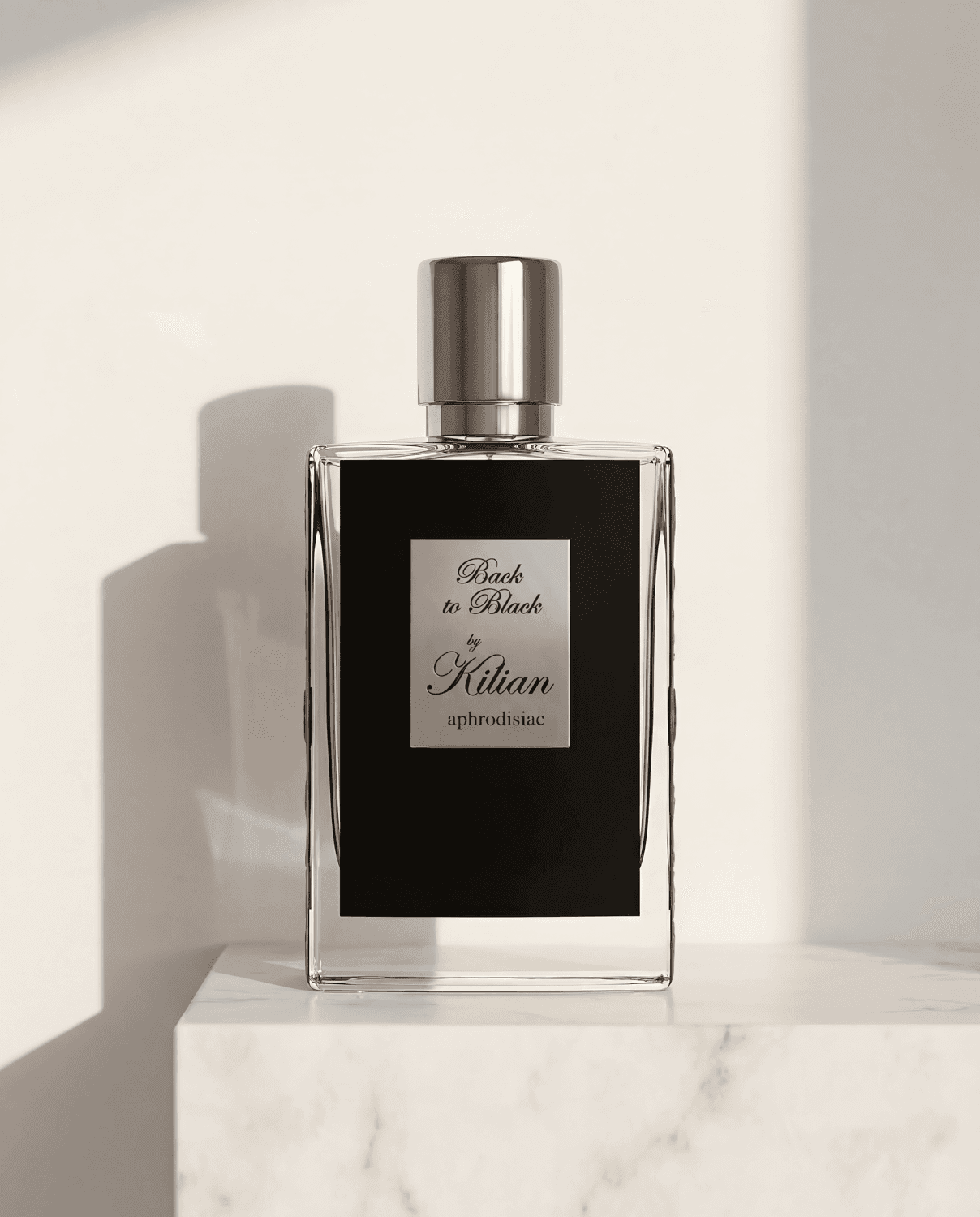 Back to Black by By Kilian - Marble Product Shot January 2026 Fragrance
