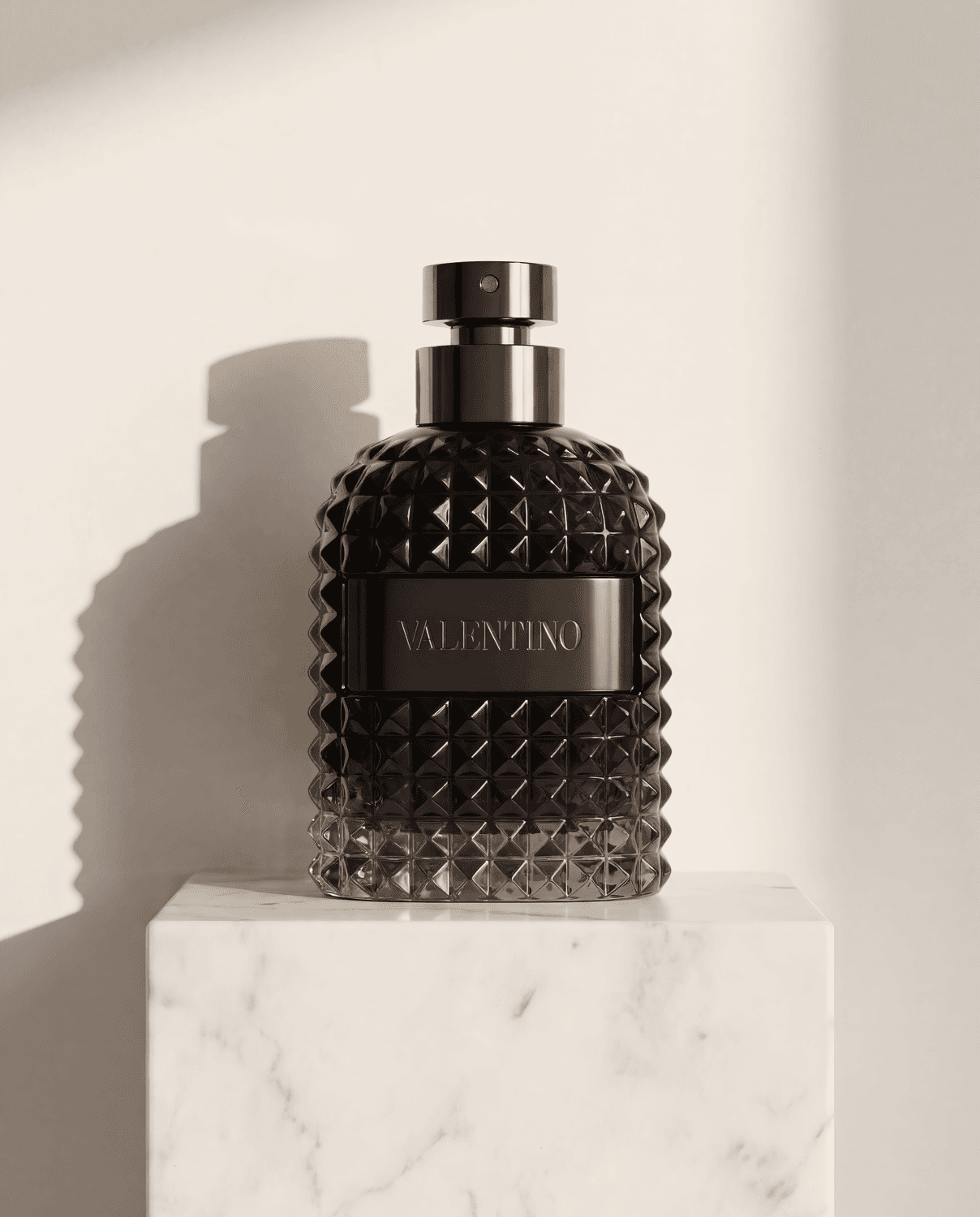 Valentino Uomo Intense by Valentino - Marble Product Shot January 2026 Fragrance