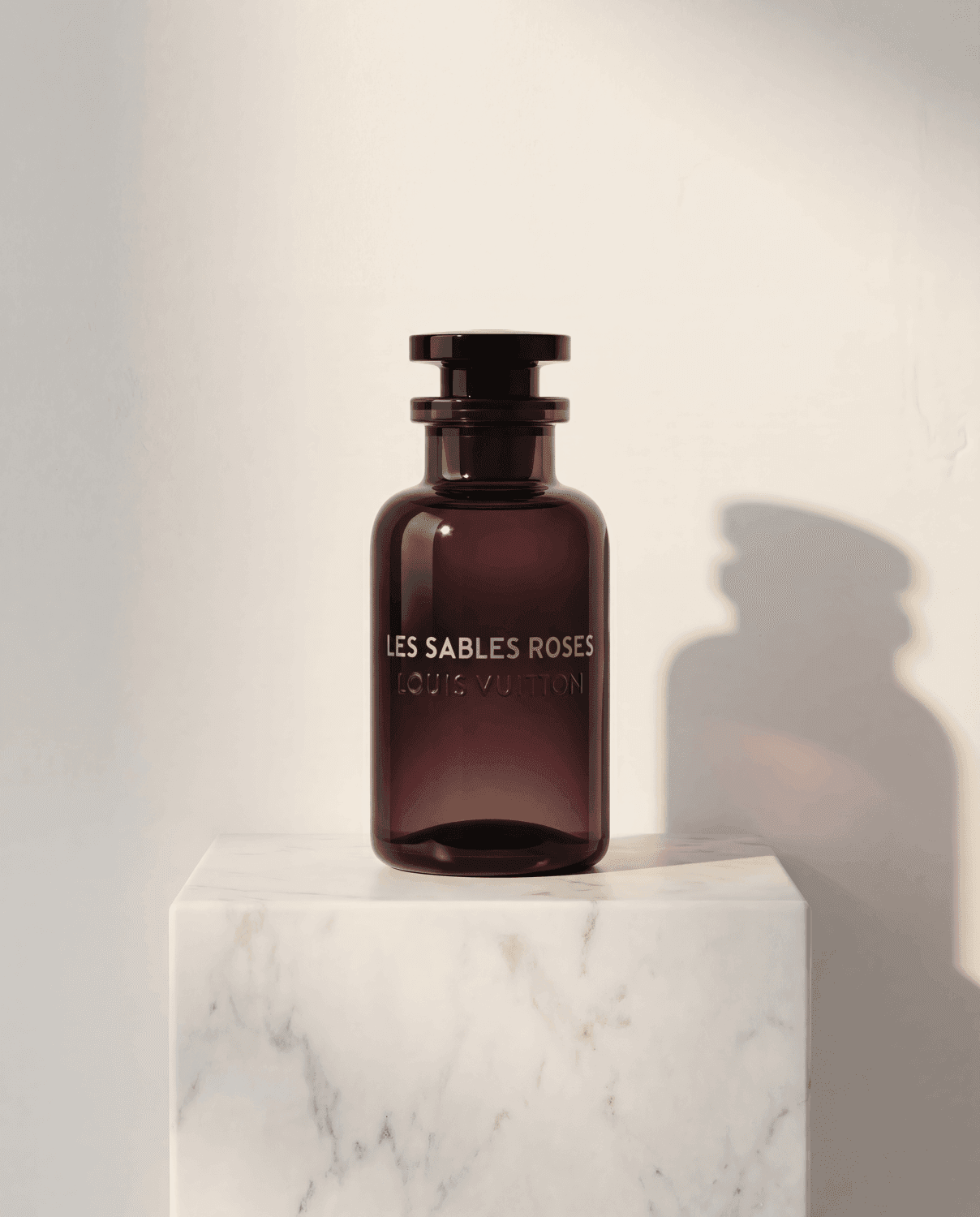 Les Sables Roses by Louis Vuitton - Marble Product Shot January 2026 Fragrance