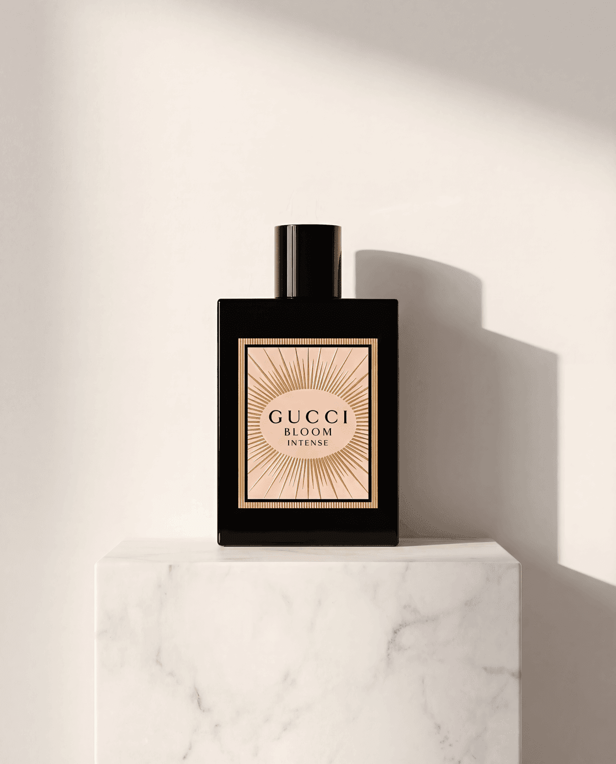 Gucci Bloom Intense by Gucci - Marble Product Shot January 2026 Fragrance