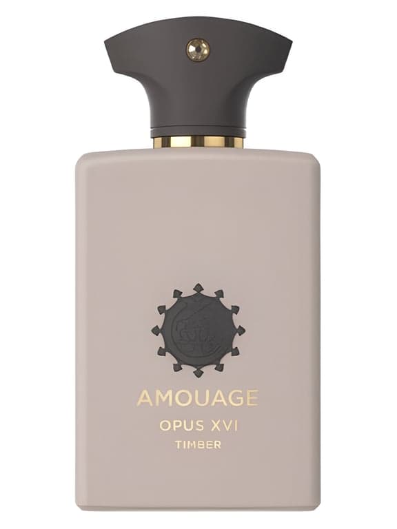 Amouage Opus XVI Timber perfume bottle - luxury fragrance