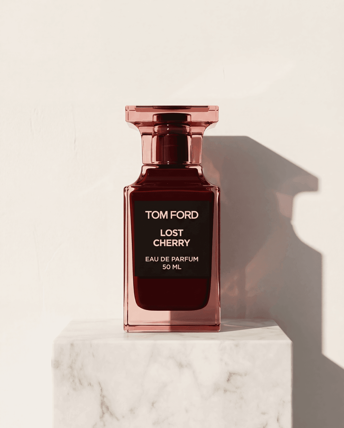 Lost Cherry by Tom Ford - Marble Product Shot January 2026 Fragrance