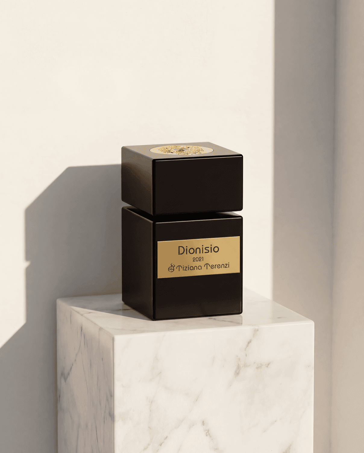 Dionisio by Tiziana Terenzi - Marble Product Shot January 2026 Fragrance