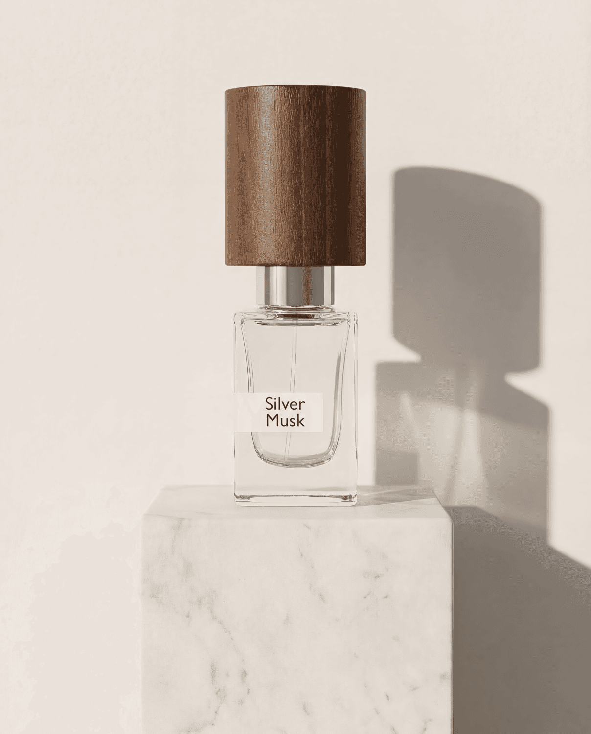 Silver Musk by Nasomatto - Marble Product Shot January 2026 Fragrance