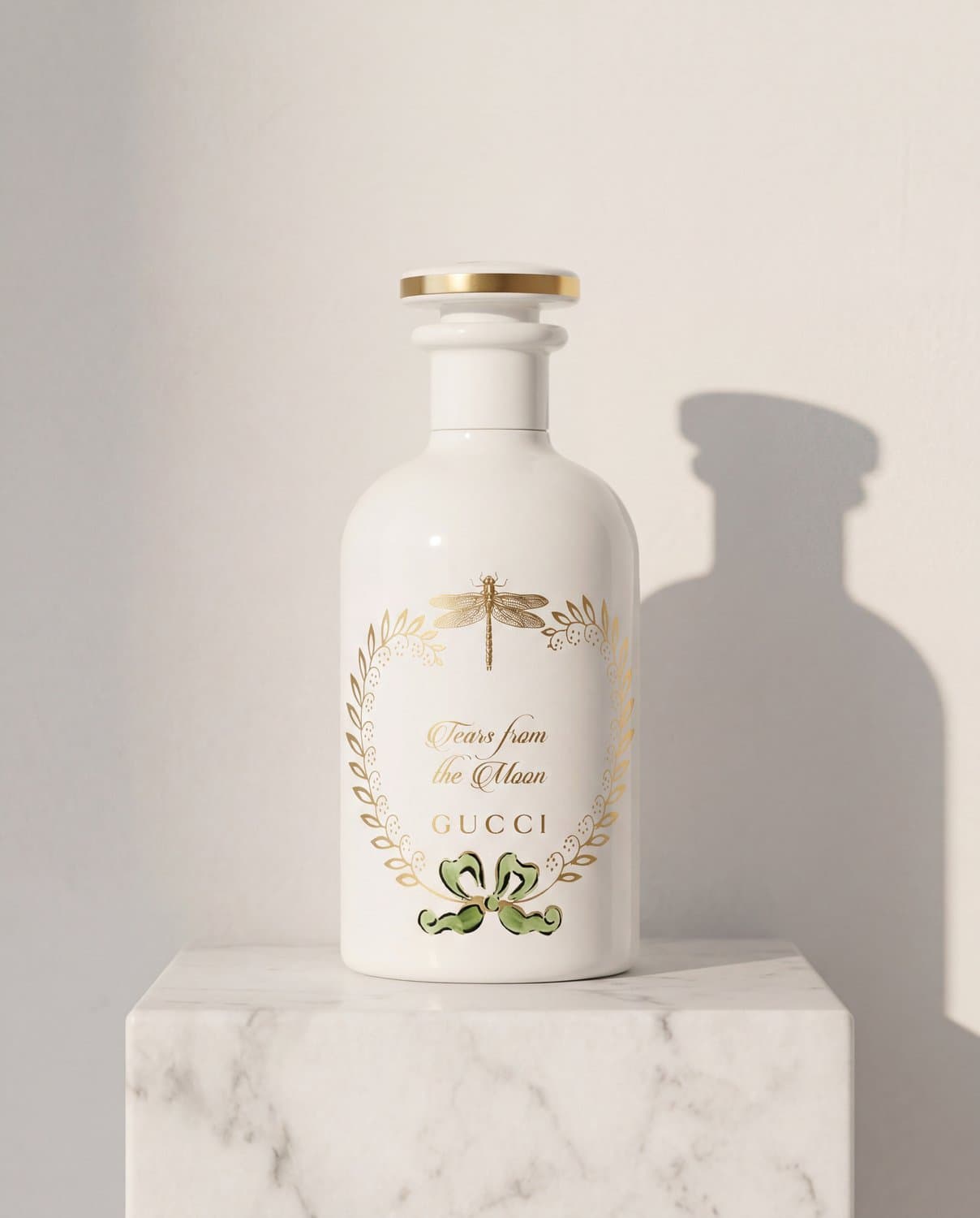 Tears From The Moon by Gucci - Marble Product Shot January 2026 Fragrance