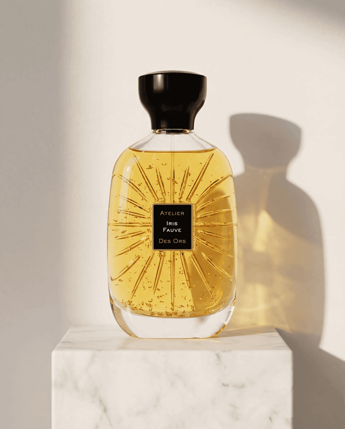 Iris Fauve by Atelier des Ors - Marble Product Shot January 2026 Fragrance