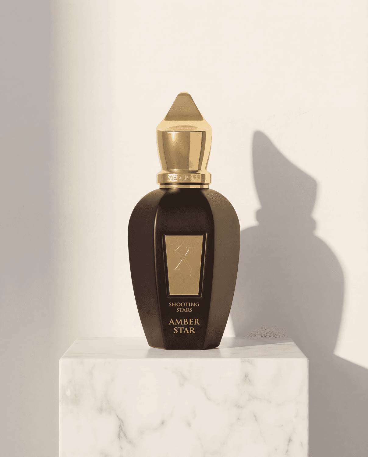 Amber Star by Xerjoff - Marble Product Shot January 2026 Fragrance