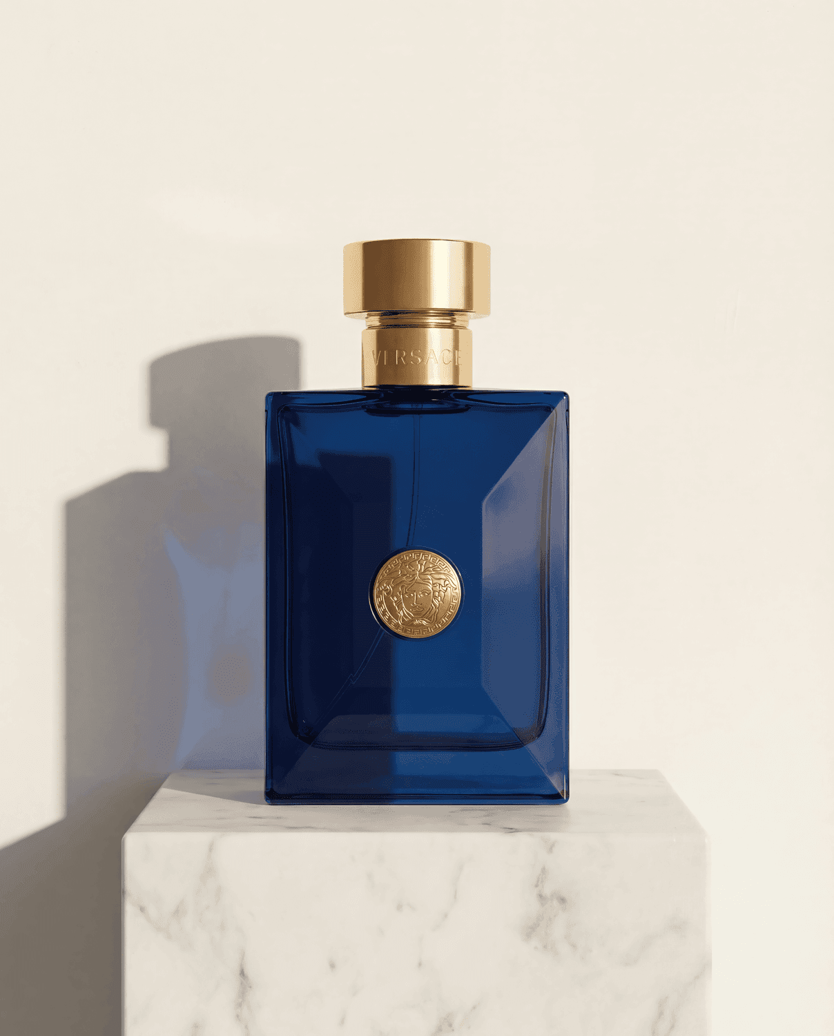 Versace Pour Homme Dylan Blue by Versace - Marble Product Shot January 2026 Fragrance