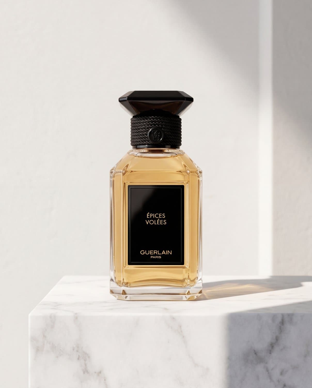 Épices Volées by Guerlain - Marble Product Shot January 2026 Fragrance