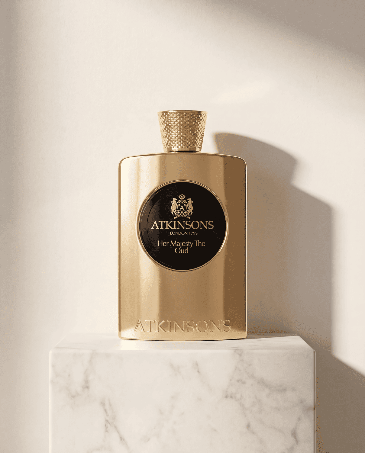 Her Majesty The Oud by Atkinsons - Marble Product Shot January 2026 Fragrance