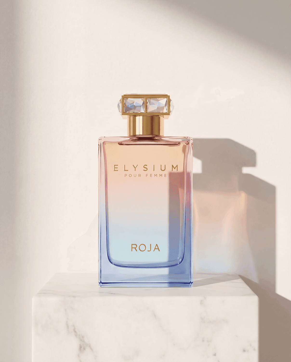 Elysium Pour Femme by Roja Dove - Marble Product Shot January 2026 Fragrance
