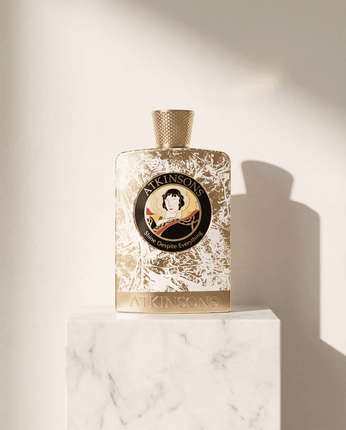Shine Despite Everything by Atkinsons - Marble Product Shot January 2026 Fragrance