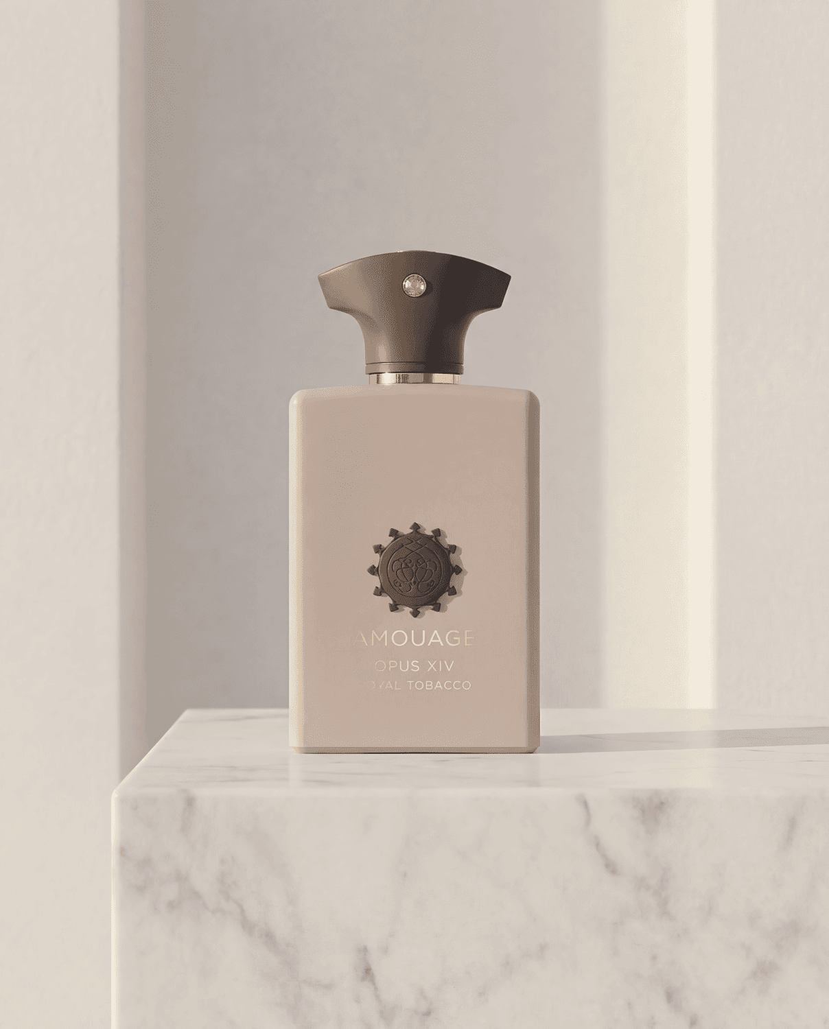 Opus XIV Royal Tobacco by Amouage - Marble Product Shot January 2026 Fragrance