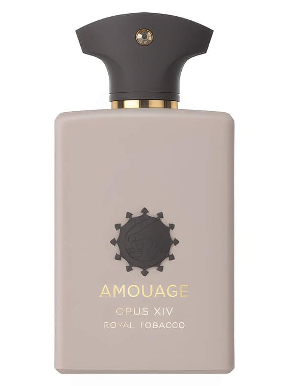 Amouage Opus XIV Royal Tobacco perfume bottle - luxury fragrance