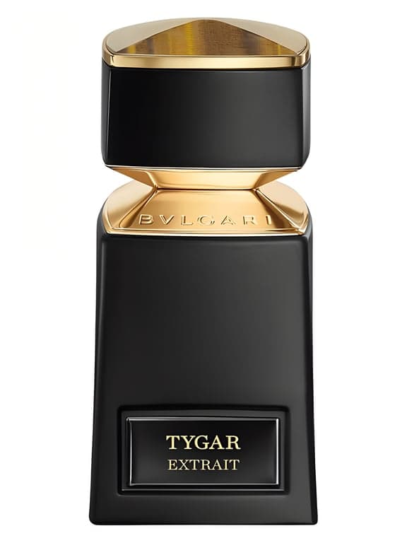 Bvlgari Le Gemme Tygar Extrait perfume bottle - luxury fragrance
