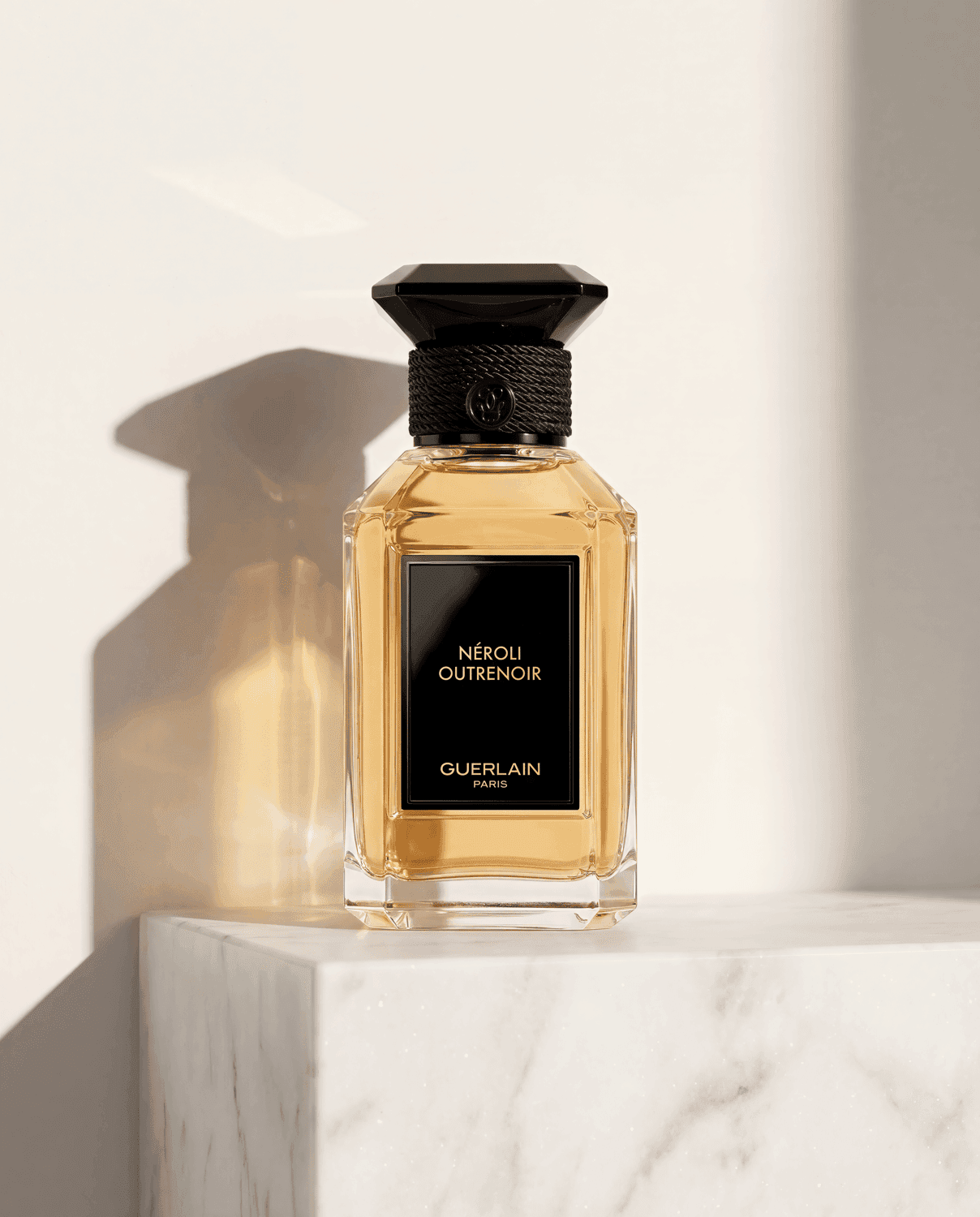 Néroli Outrenoir by Guerlain - Marble Product Shot January 2026 Fragrance