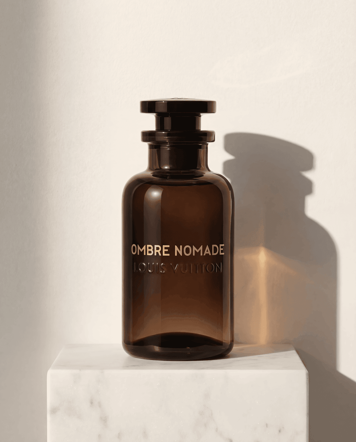 Ombre Nomade by Louis Vuitton - Marble Product Shot January 2026 Fragrance