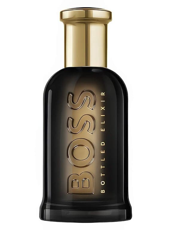 Hugo Boss Boss Bottled Elixir perfume bottle - luxury fragrance