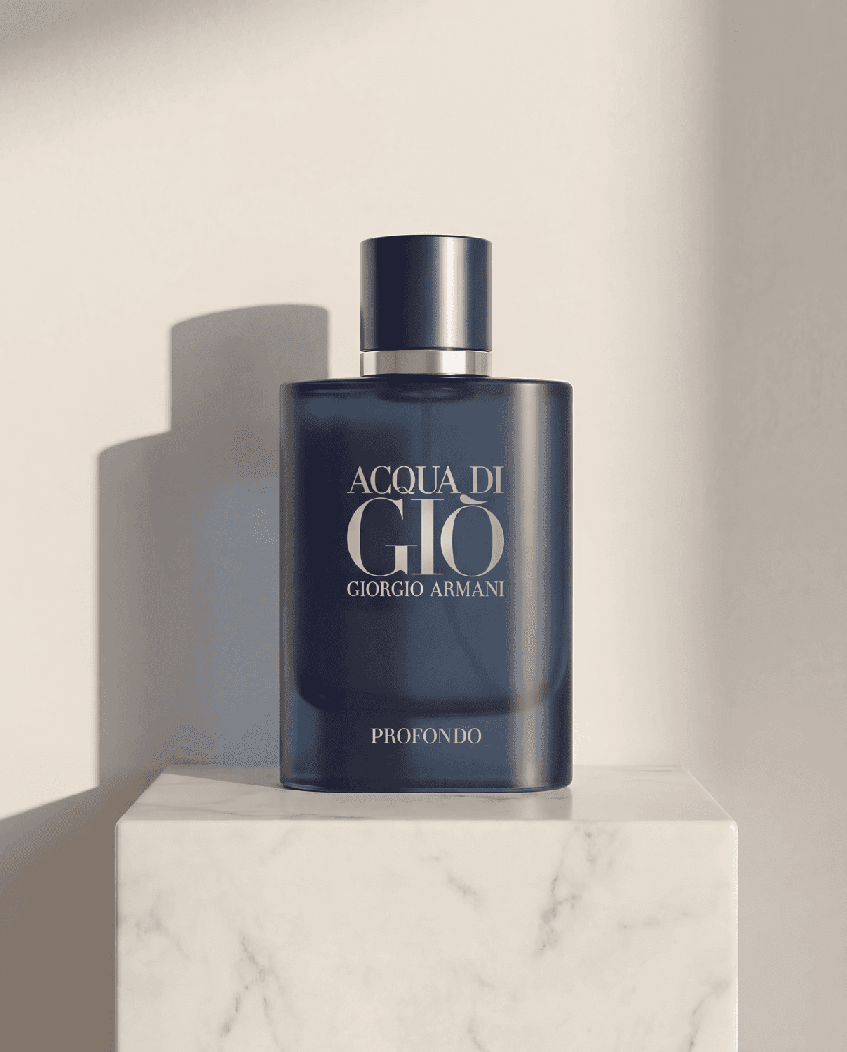 Acqua di Giò Profondo by Giorgio Armani - Marble Product Shot January 2026 Fragrance