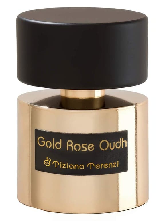 Tiziana Terenzi Gold Rose Oudh perfume bottle - luxury fragrance