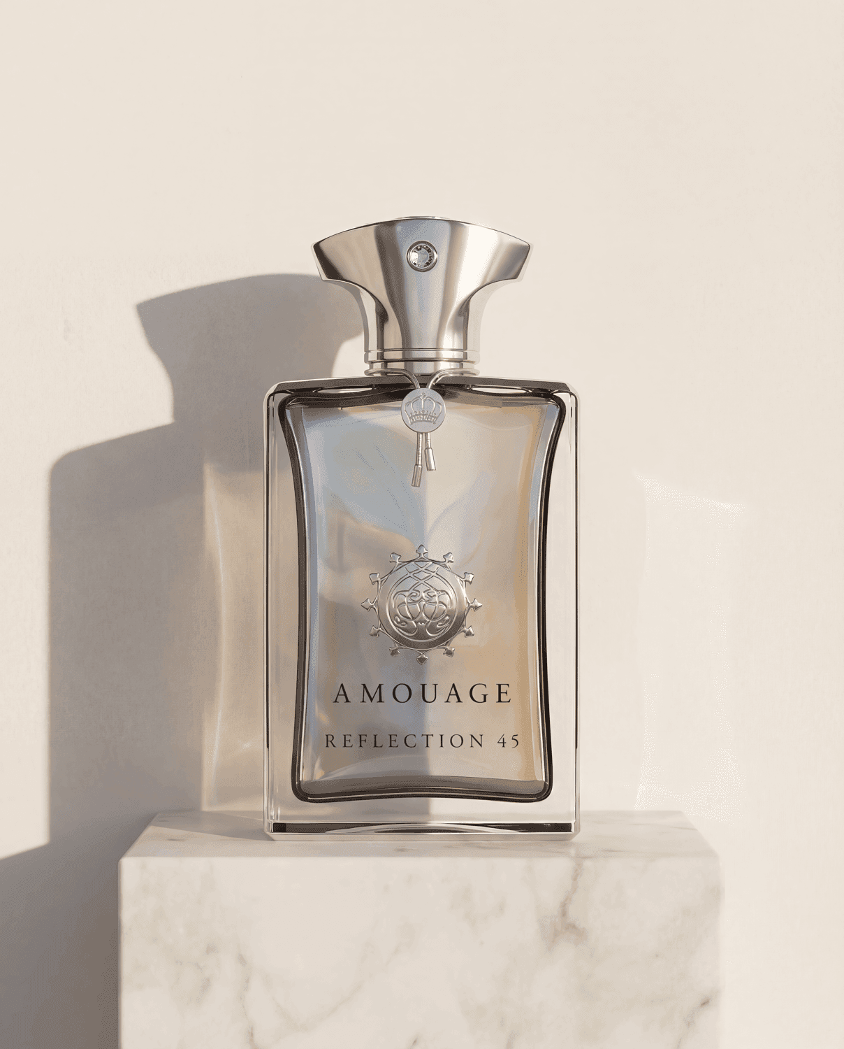 Reflection 45 Man by Amouage - Marble Product Shot January 2026 Fragrance
