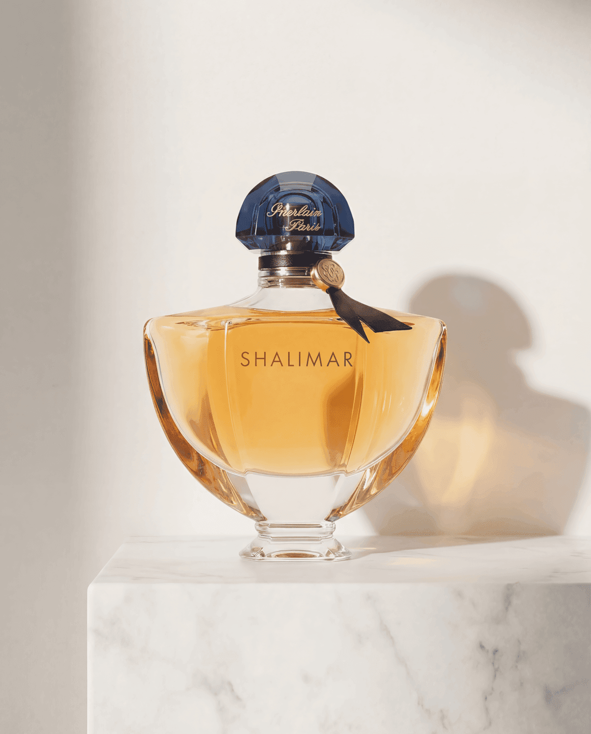 Shalimar Eau de Parfum by Guerlain - Marble Product Shot January 2026 Fragrance