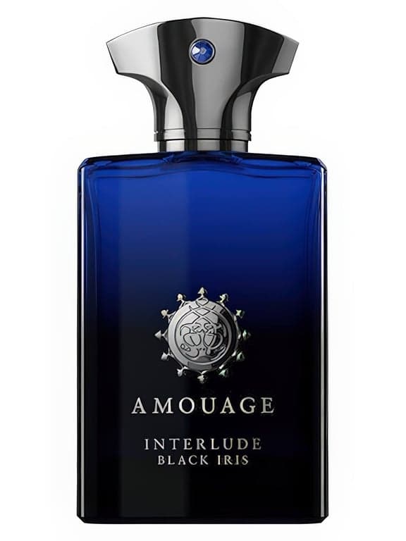 Amouage Interlude Black Iris perfume bottle - luxury fragrance