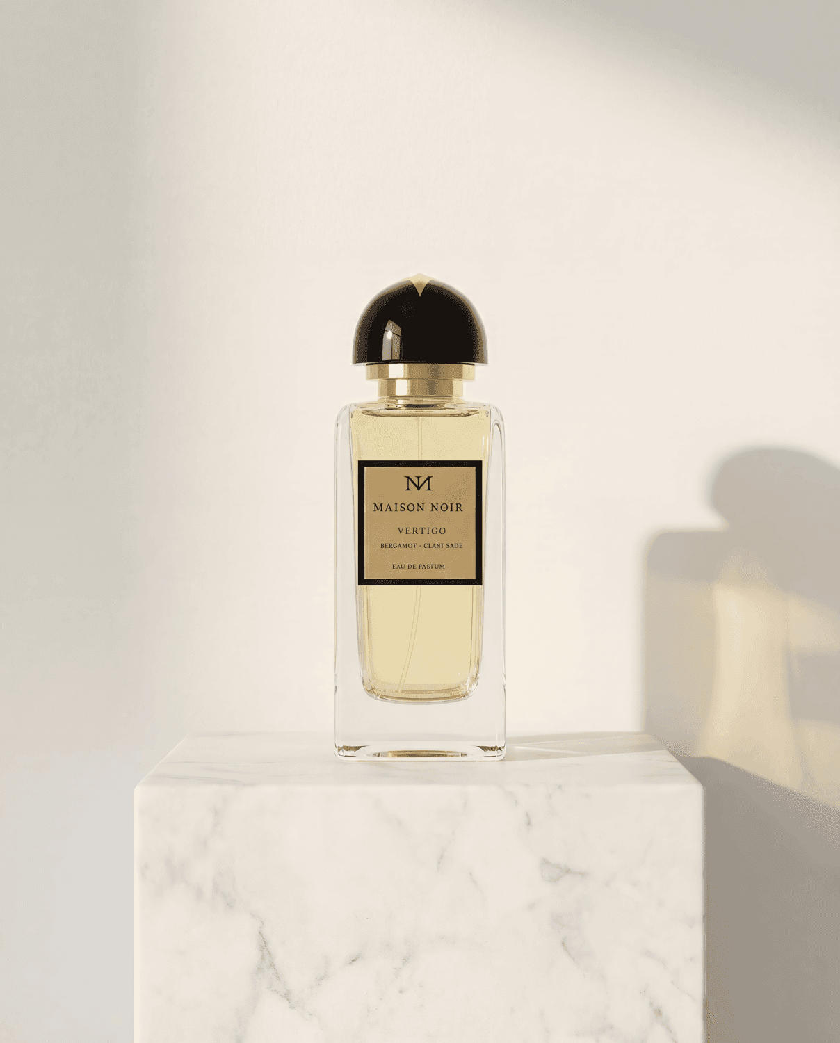 Vertigo by Maison Noir - Marble Product Shot January 2026 Fragrance