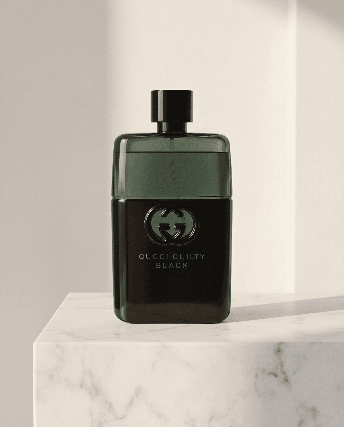 Gucci Guilty Black Pour Homme by Gucci - Marble Product Shot January 2026 Fragrance