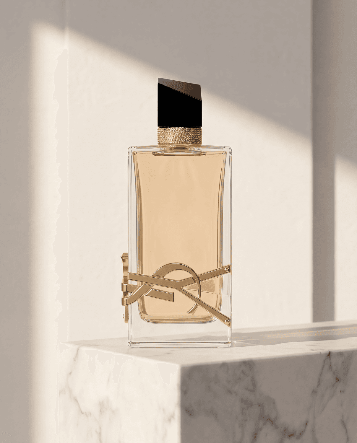 Libre Flowers & Flames by Yves Saint Laurent - Marble Product Shot January 2026 Fragrance