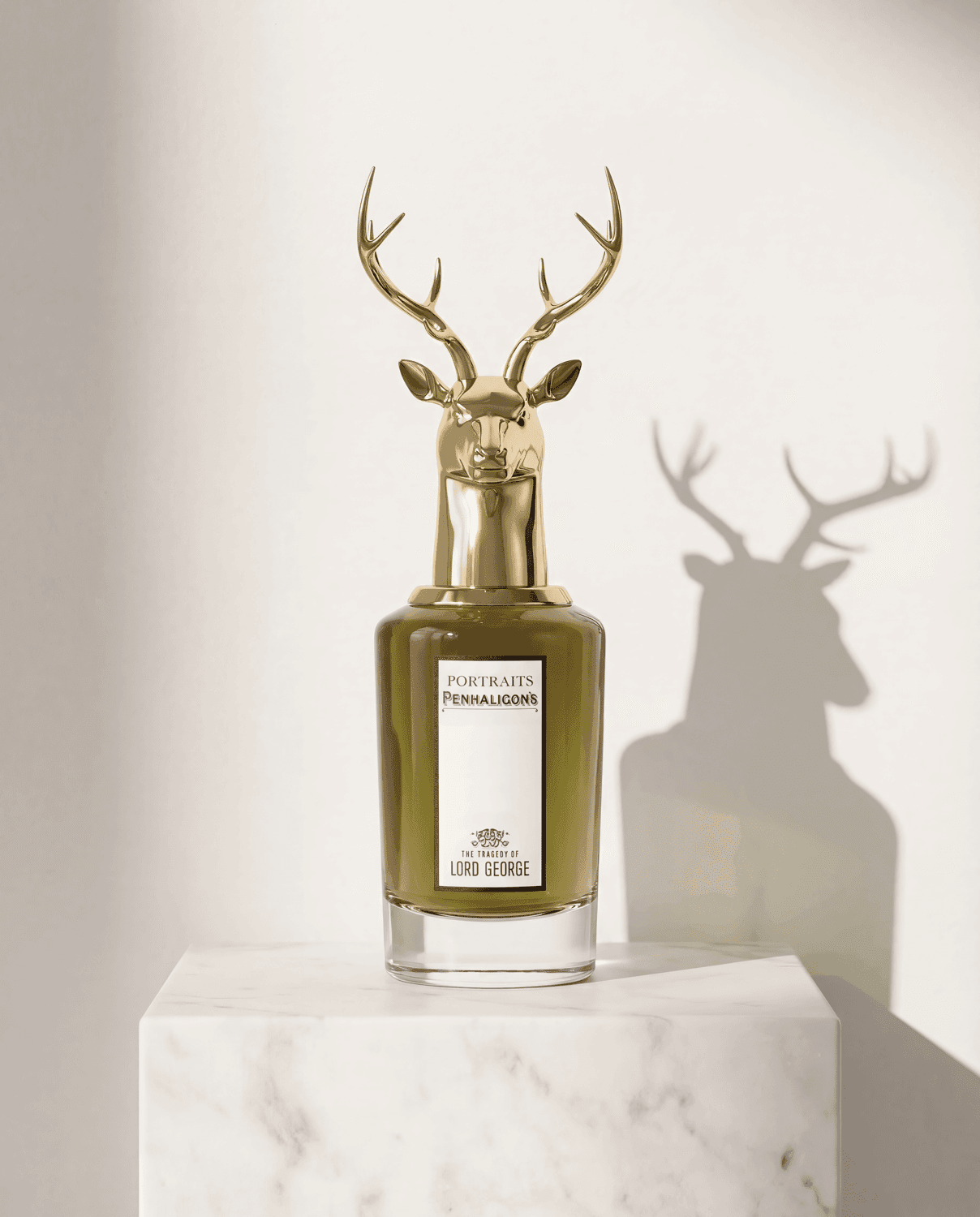 The Tragedy of Lord George by Penhaligon's - Marble Product Shot January 2026 Fragrance