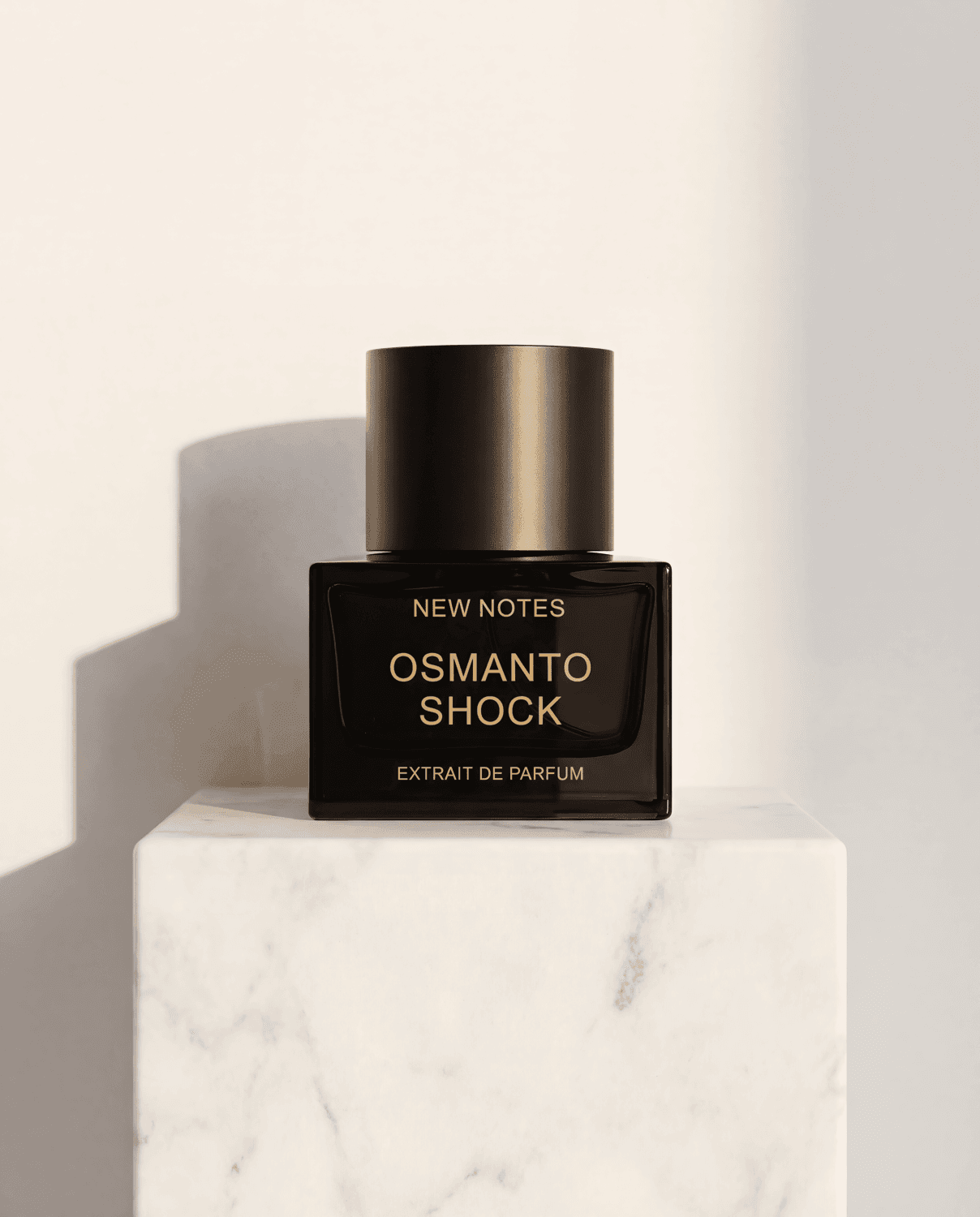 Osmanto Shock by New Notes - Marble Product Shot January 2026 Fragrance