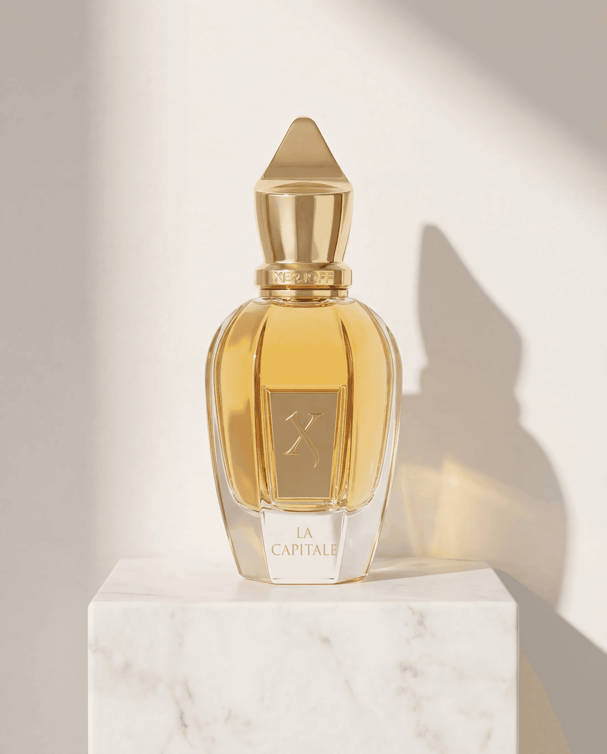 La Capitale by Xerjoff - Marble Product Shot January 2026 Fragrance
