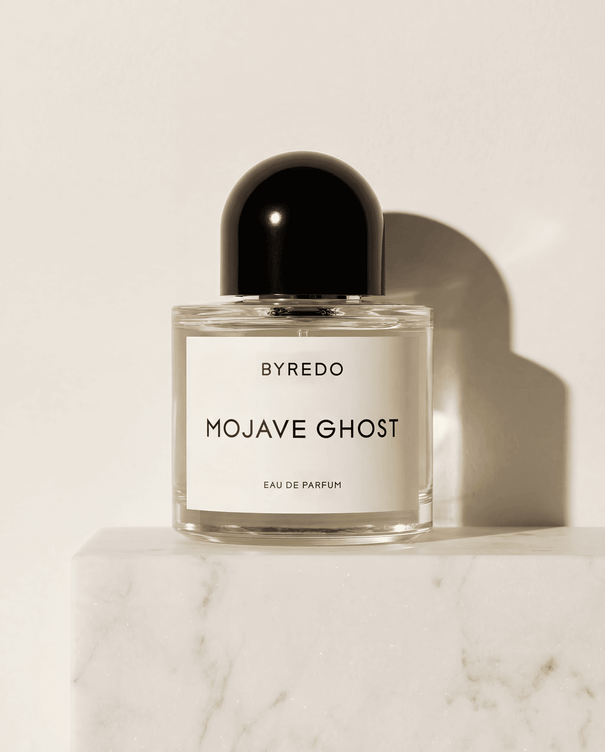 Mojave Ghost by Byredo - Marble Product Shot January 2026 Fragrance