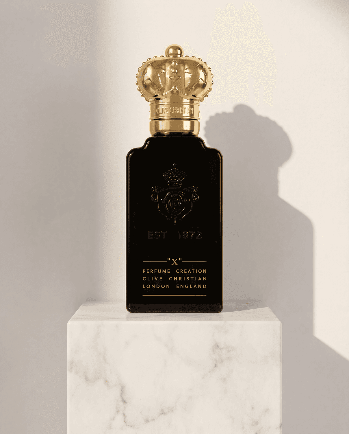 X For Men by Clive Christian - Marble Product Shot January 2026 Fragrance