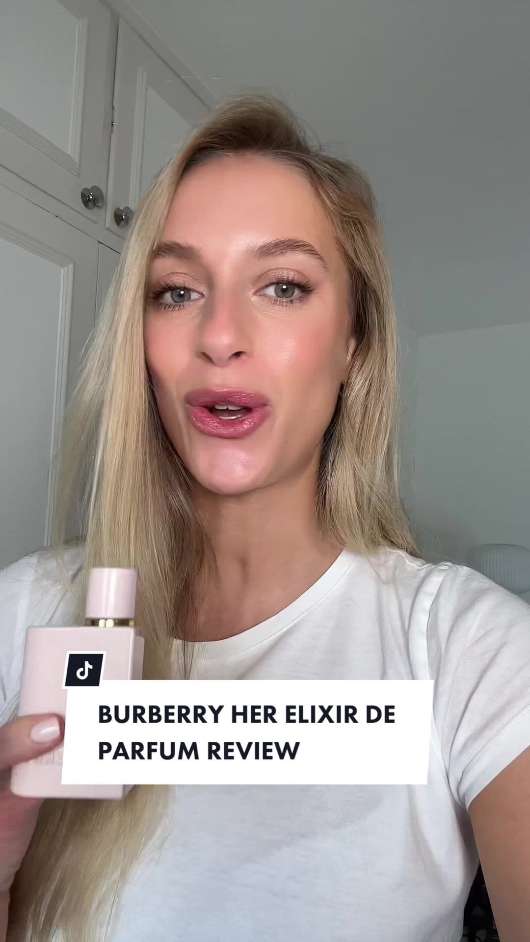 NEW Burberry Her Elixir de Parfum Review #burberryher #burberryherelixir #perfumetok #fragrancetiktok 