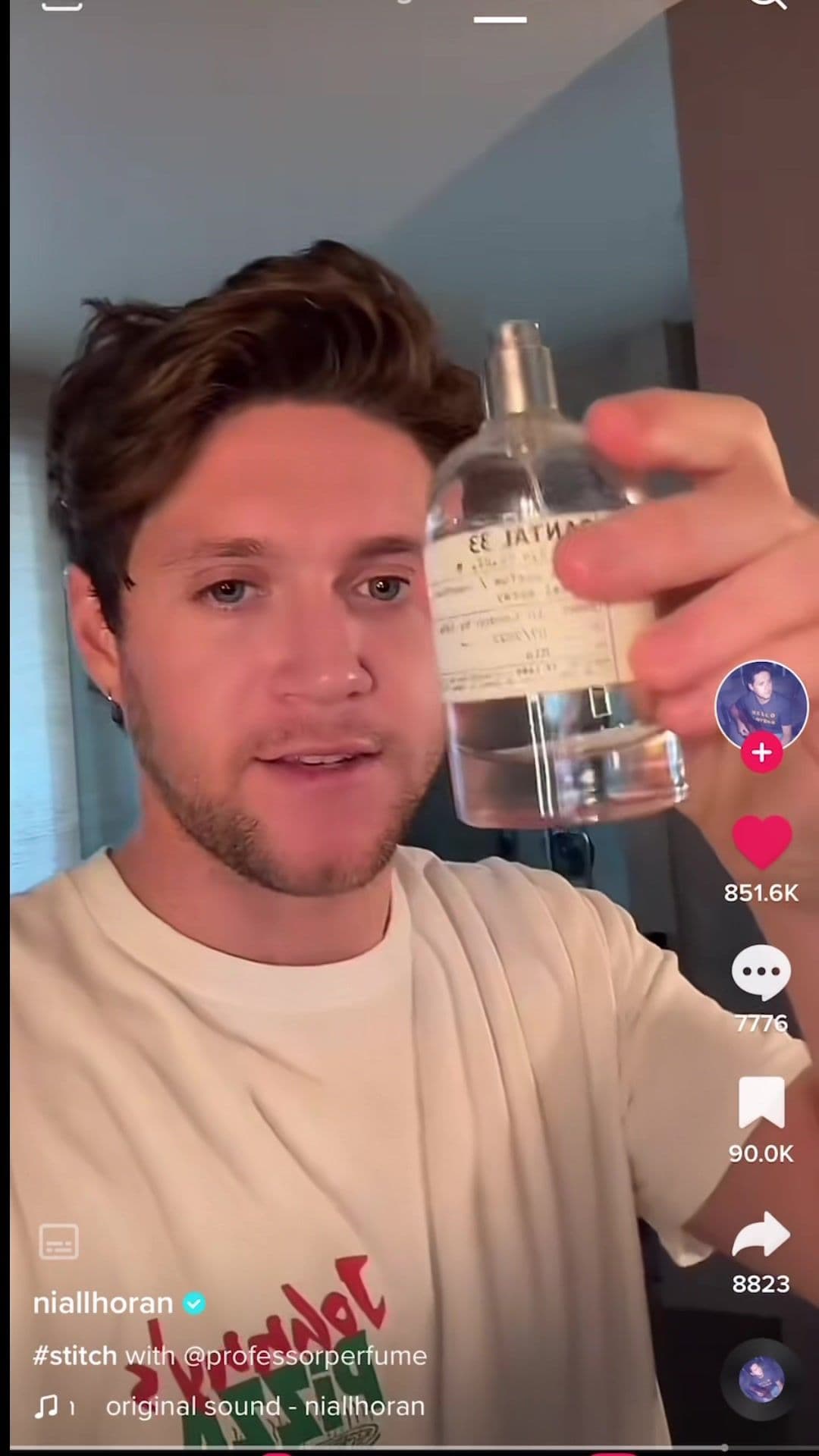 @niallhoran dupe for the perfume that niall horan uses #niallhoran #perfume #santal33 #fragrance 