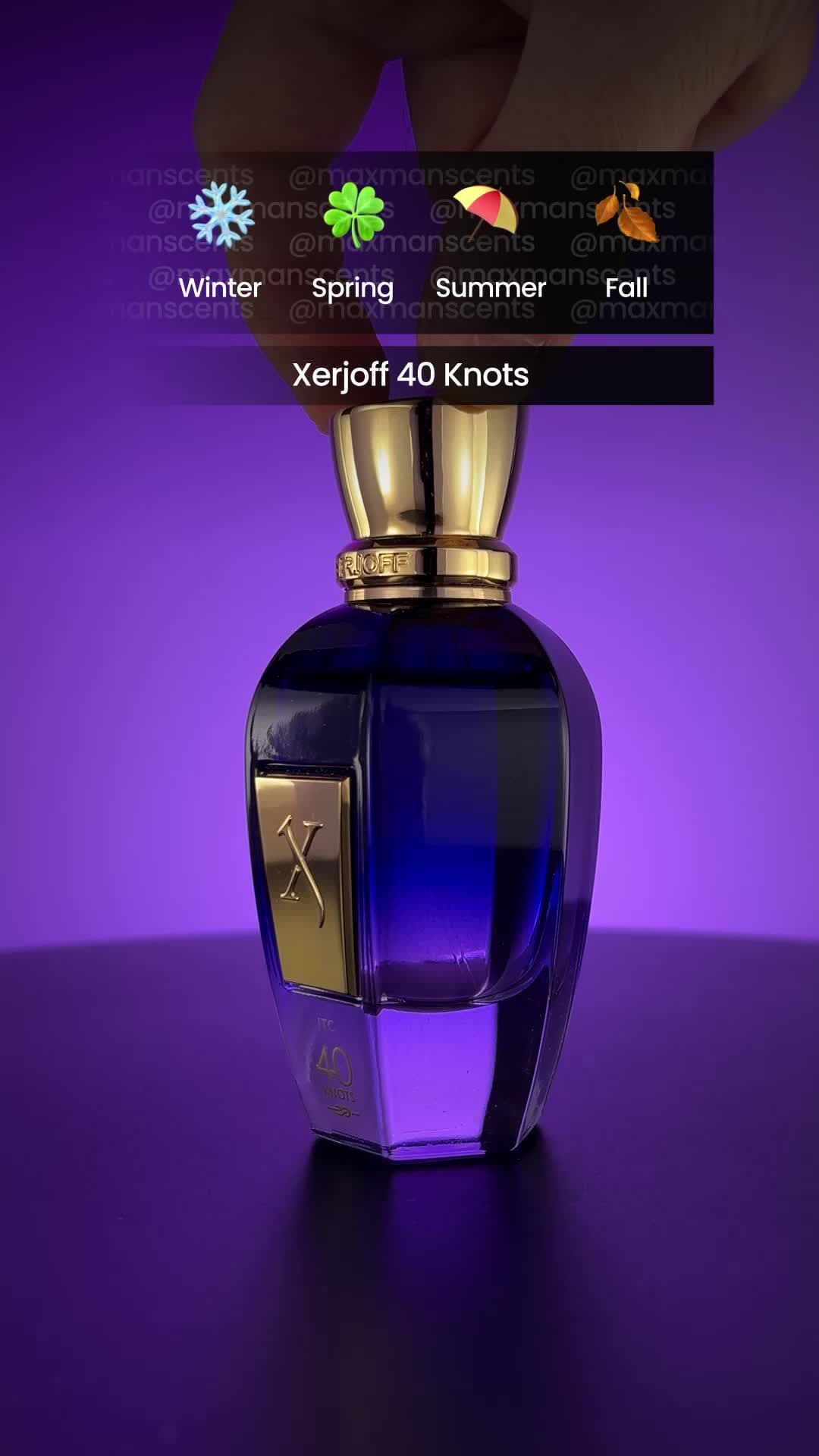 Xerjoff 40 Knots is different and unique. It smells gentle, reminiscent of salty, peppery soap. It's not the typical fresh scent you might expect from its bottle. It's interesting fragrance for those who want something unexpected.

#fragrance #cologne #perfume #parfum #mensfragrance #xerjoff #xerjoff40knots #40knots 