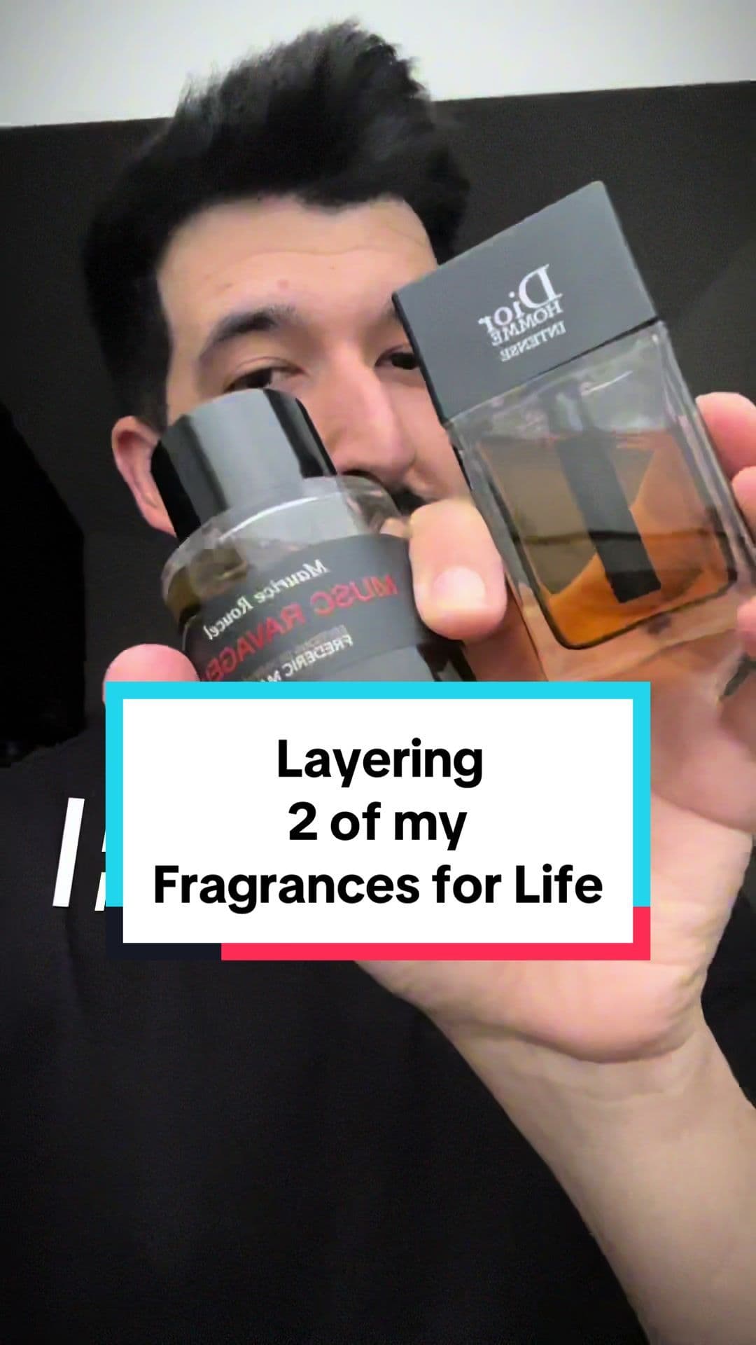 Layering 2 of my Fragrances for Life #fragrance #perfume #cologne #layering #fredericmallemuscravageur #diorhommeintense @Frédéric Malle @Dior 