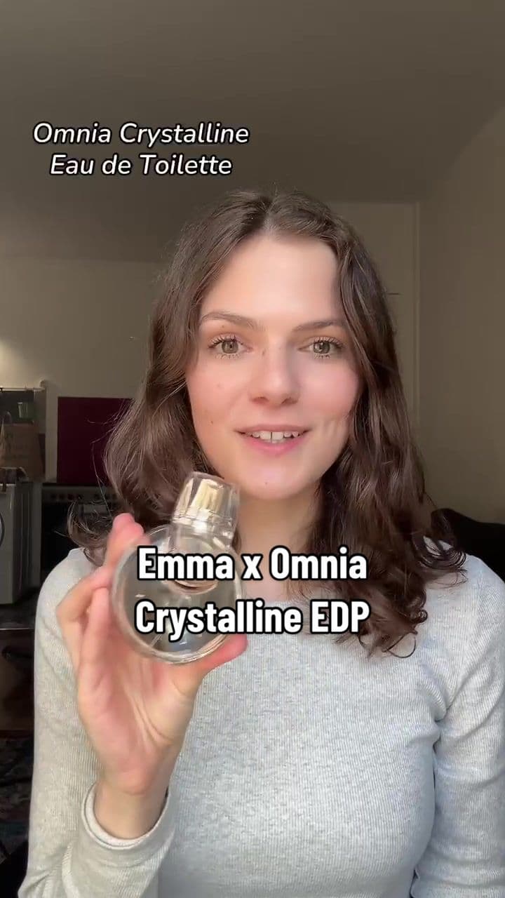 What’s the difference between Omnia Crystalline EDP and EDT? @emma breaks it down! #Bvlgari #BvlgariPerfumes #BvlgariOmniaCrystalline